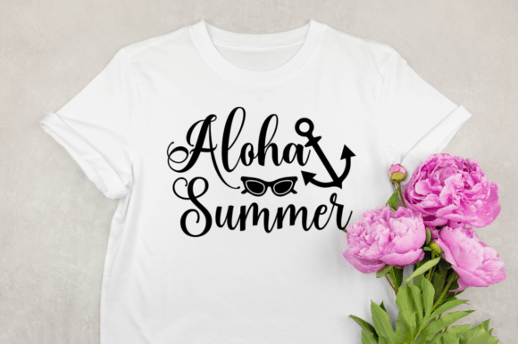 Aloha Summer Svg T-shirt Design