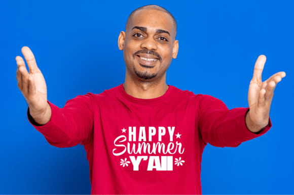 Happy Summer Y All T-Shirt Design Graphics