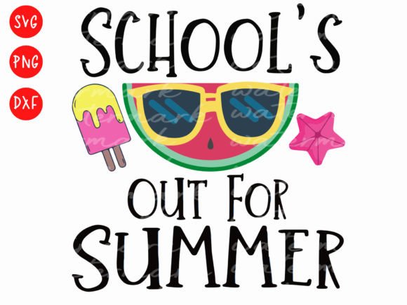 School s Out For Summer SVG Graphics