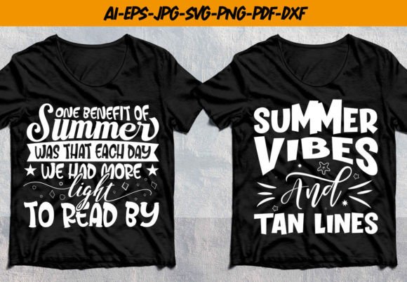 Summer Holiday Graphics for T-Shirt Designs