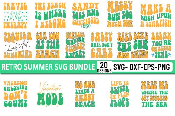 Summer Svg Bundle: Graphics for T-Shirt Designs