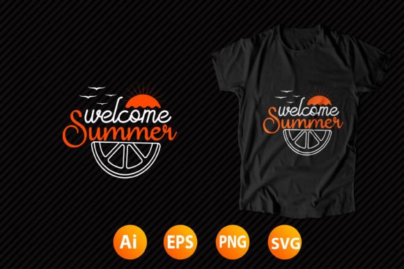 Summer T-shirt Design 42: Graphics for T-Shirt Designs