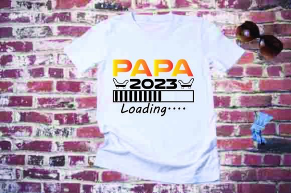 Summer T Shirt Design, Papa 2023 Loadi Graphics