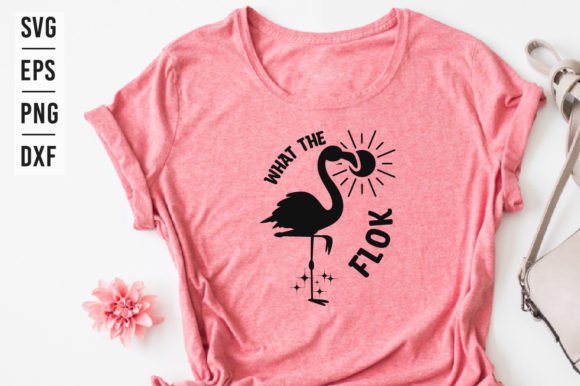 What the Flok - Summer SVG Vector Design